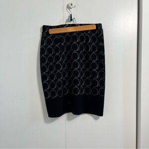 Laura petites skirt - black